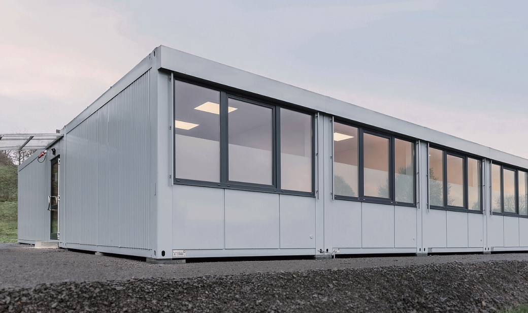 Wohncontaineranlage für 54 Personen