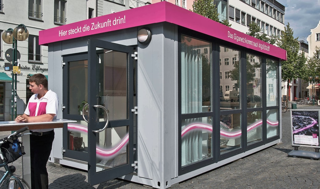 T-Com-Shops für den gelungenen Auftritt