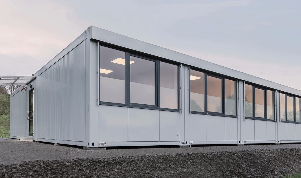 Wohncontaineranlage für 54 Personen