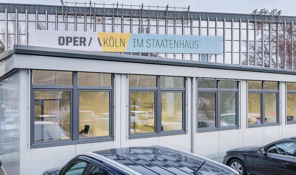 Kölner Oper nutzt Mobile Raumsysteme